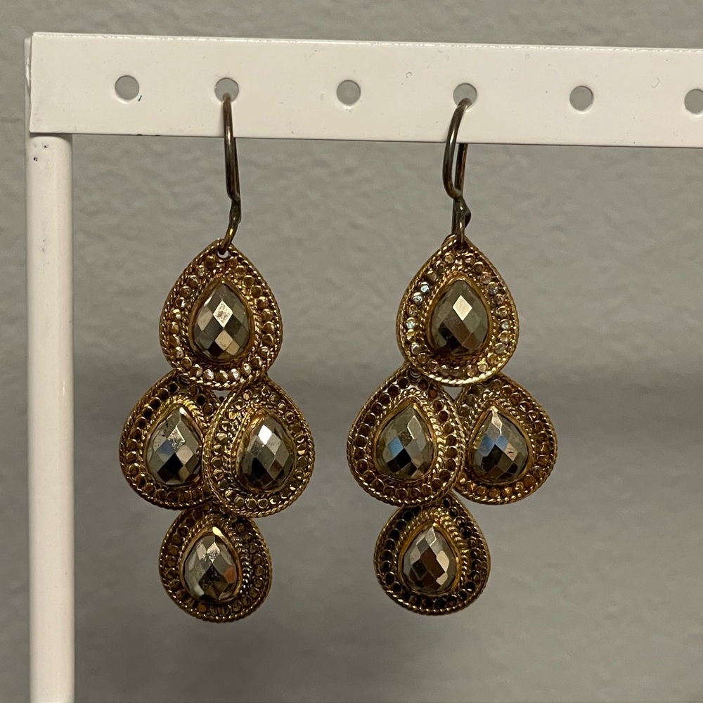 Anna Beck Gold drop earrings